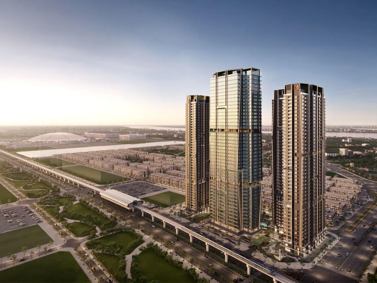 Căn Hộ Lumiere Midtown – Biểu tượng chất sống tinh anh tại trung tâm quốc tế Global Gate, phía Đông Bắc Hà Nội.