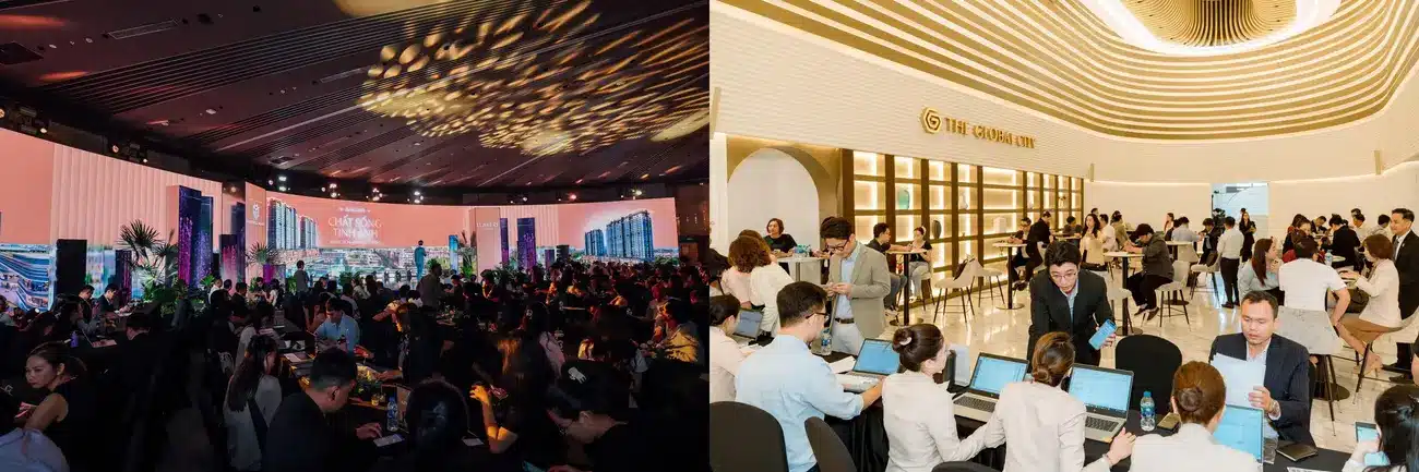 Hàng trăm khách hàng tham dự sự kiện giới thiệu chính thức căn hộ Lumière Midtown tại The Global City.