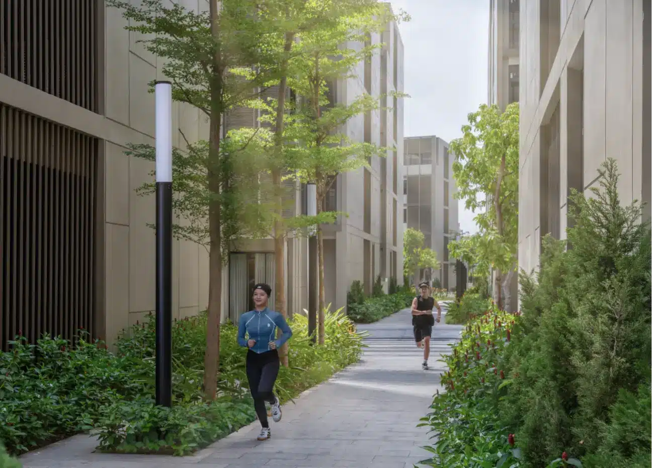 Không gian xanh mát và tiện nghi tại Căn Hộ Lumiere Midtown.