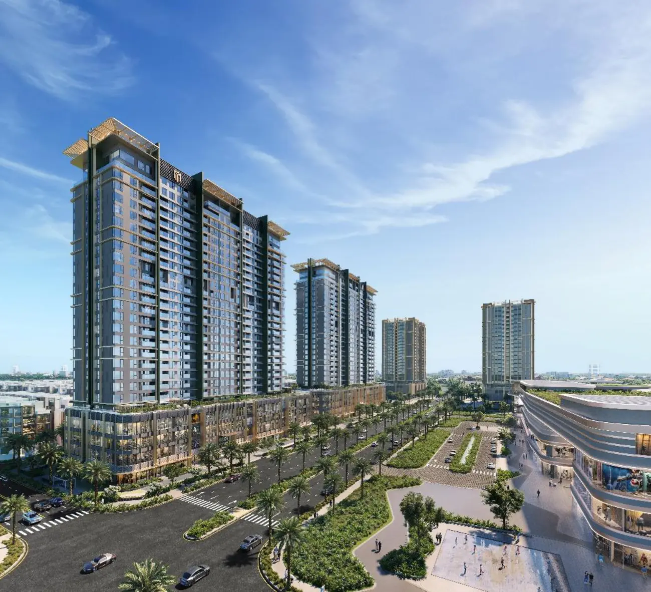 Phân khu cao tầng Lumière Midtown tại The Global City, hứa hẹn không gian sống hiện đại và tiện nghi.
